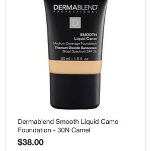 Dermblend liquid foundation